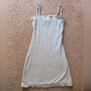 Sabo skirt baby blue mini dress